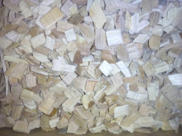 Rookhout beuken chips 10mm , 2kg los in doos