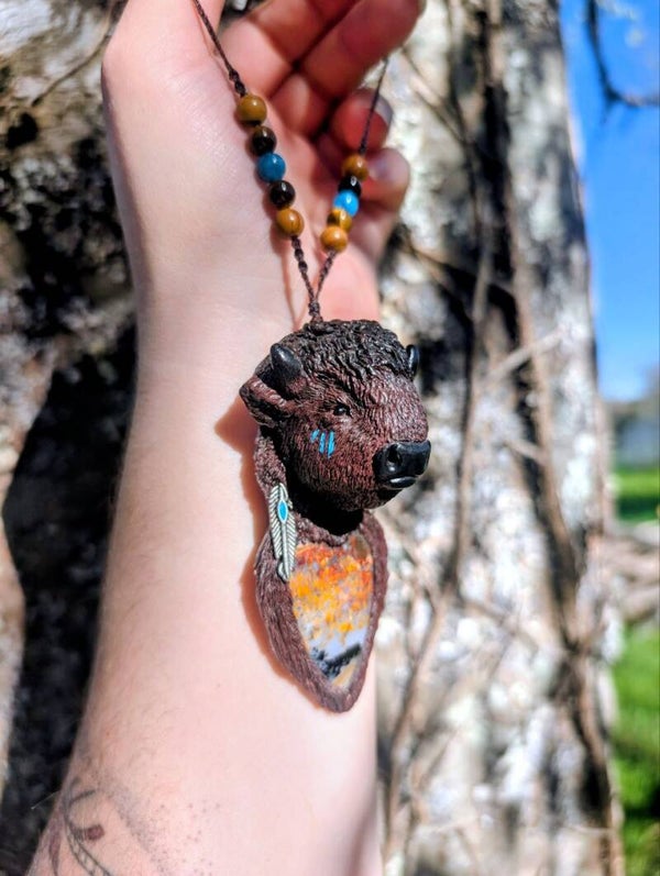 Talisman© - • Bison Guerrier •