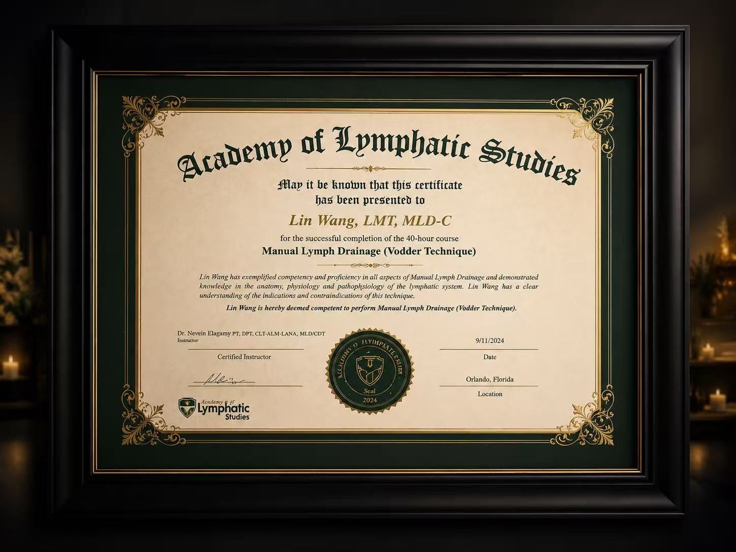 Certified Vodder Lymphatic Drainage specialist for Post-Op Recovery, Facial Lymphatic Drainage & Fibrosis Care serving Orlando, Lake Nona, St. Cloud & Kissimmee.