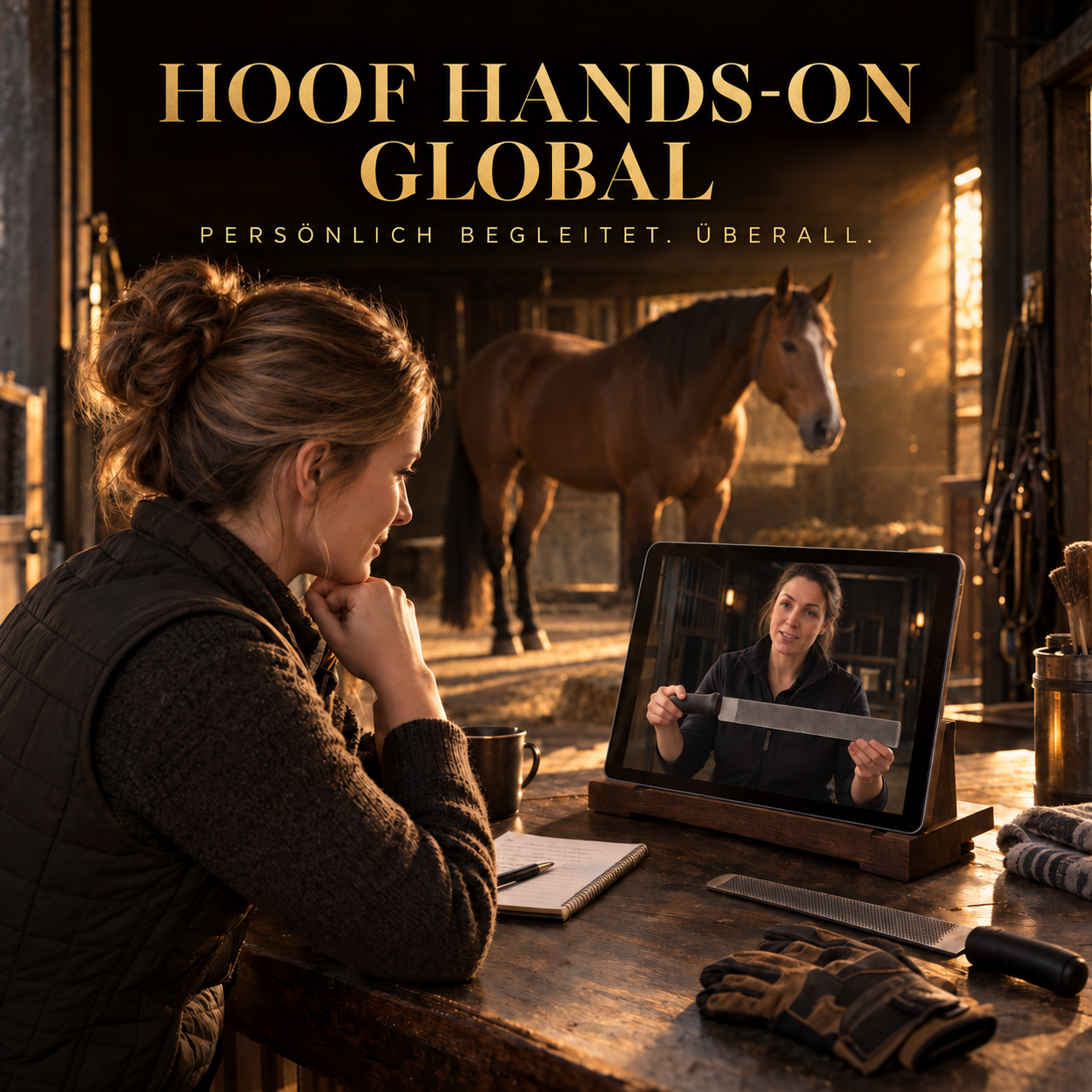 - Hoof Hands-On Global – virtuelle Praxisbegleitung zur Hufbearbeitung für Selbstversorger weltweit
