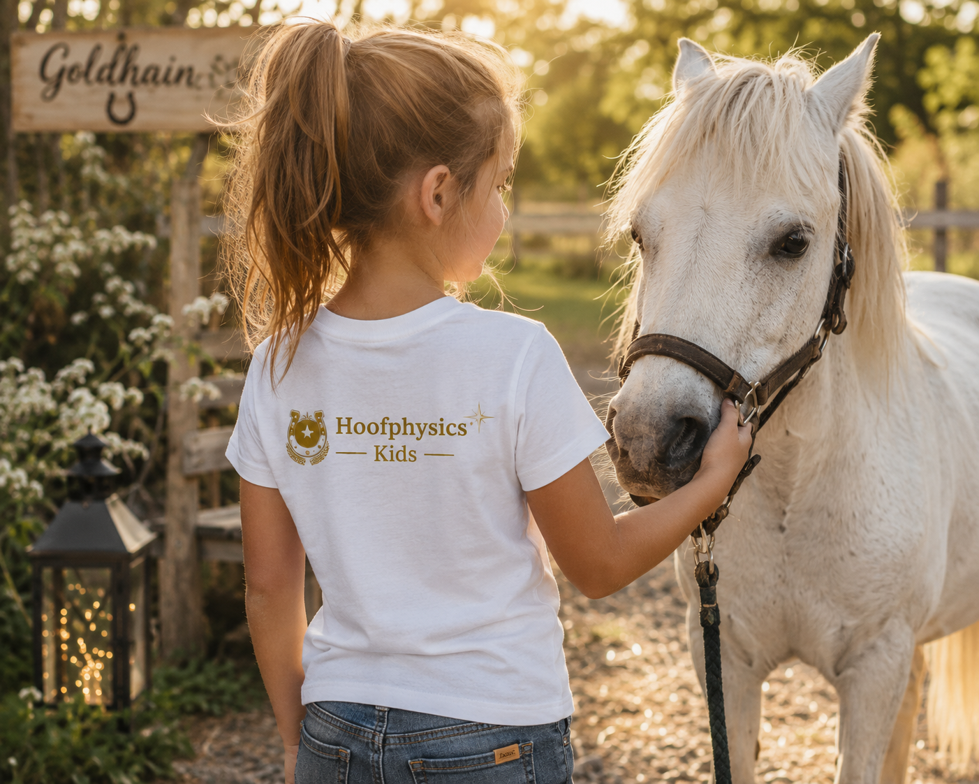 Hoofphysics Kids Produkte mit Kinder-Shirt