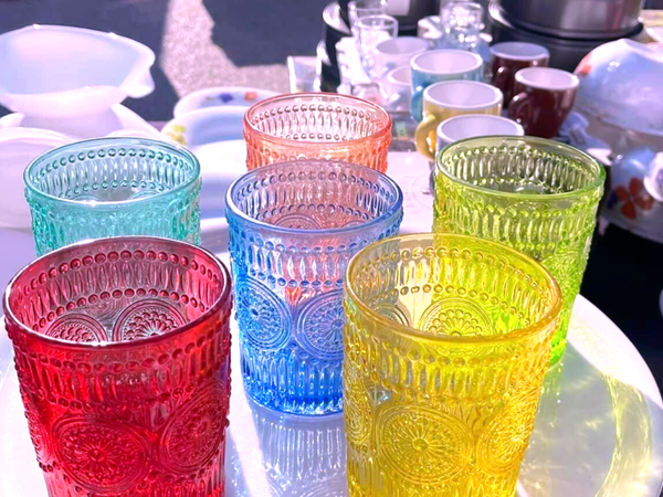 Set Bicchieri da tavola in vetro