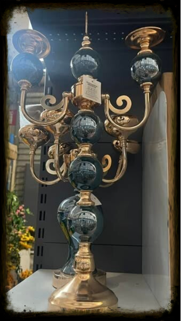 Portacandele decorativo barocco