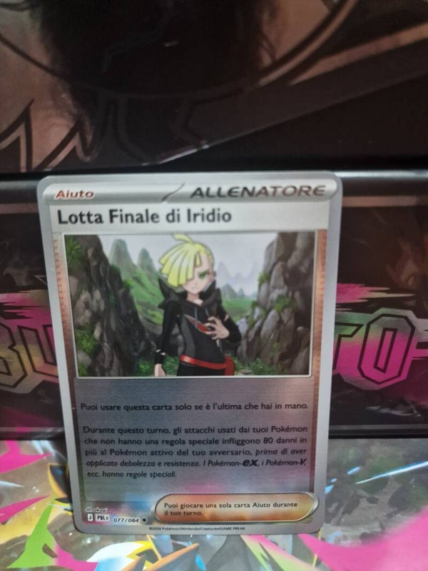 Lotta finale di iridio