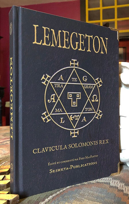 Lemegeton Clavicula Salomonis Rex. Édition en 4 Livres.