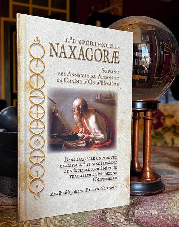 L’Expérience de Naxagoræ, suivant les Anneaux de Platon et la Chaîne d’Or d’Homère
