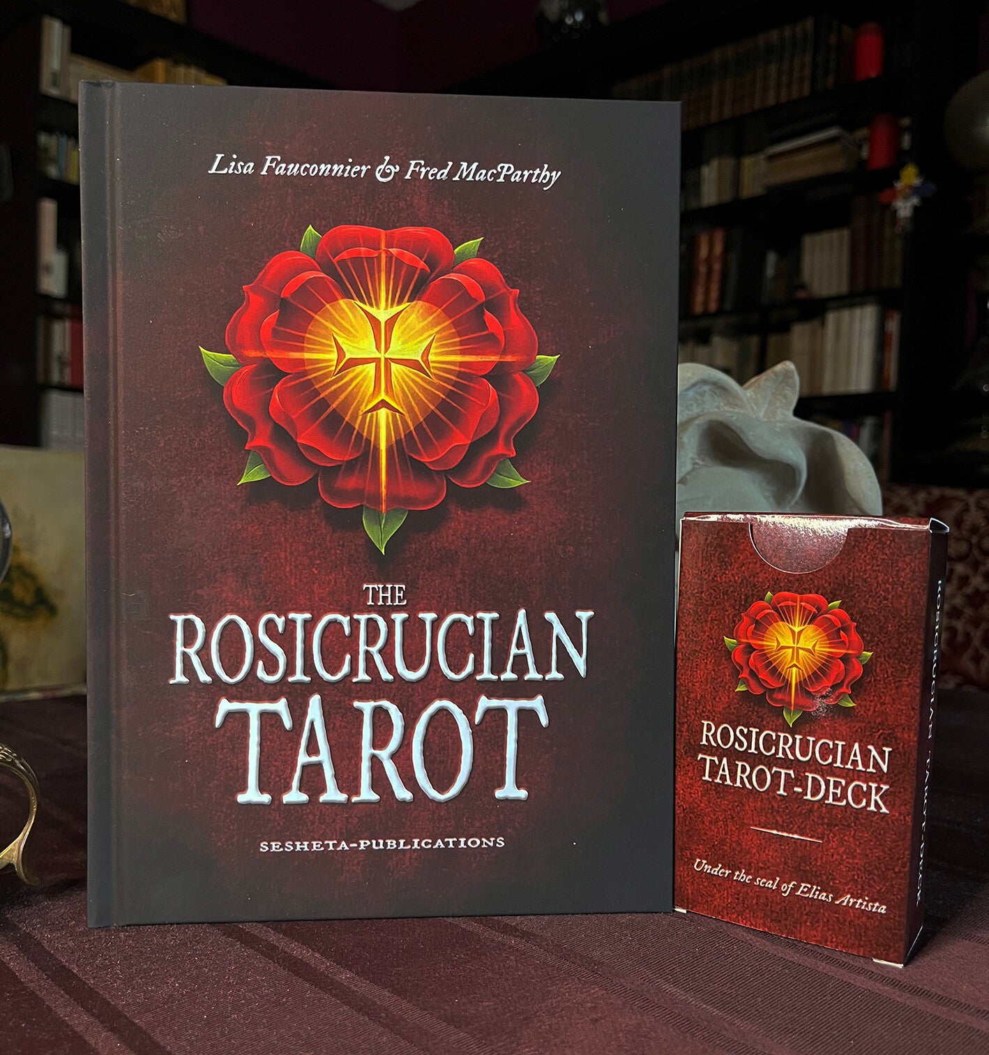 Rosicrucian Tarot (Book and 78 Arcana Tarot Deck)