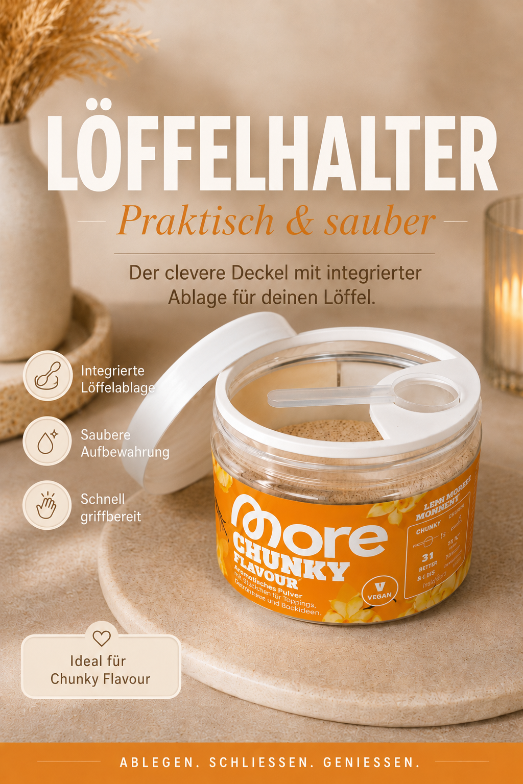 More Chuncky Flavour Löffelhalter (90g)