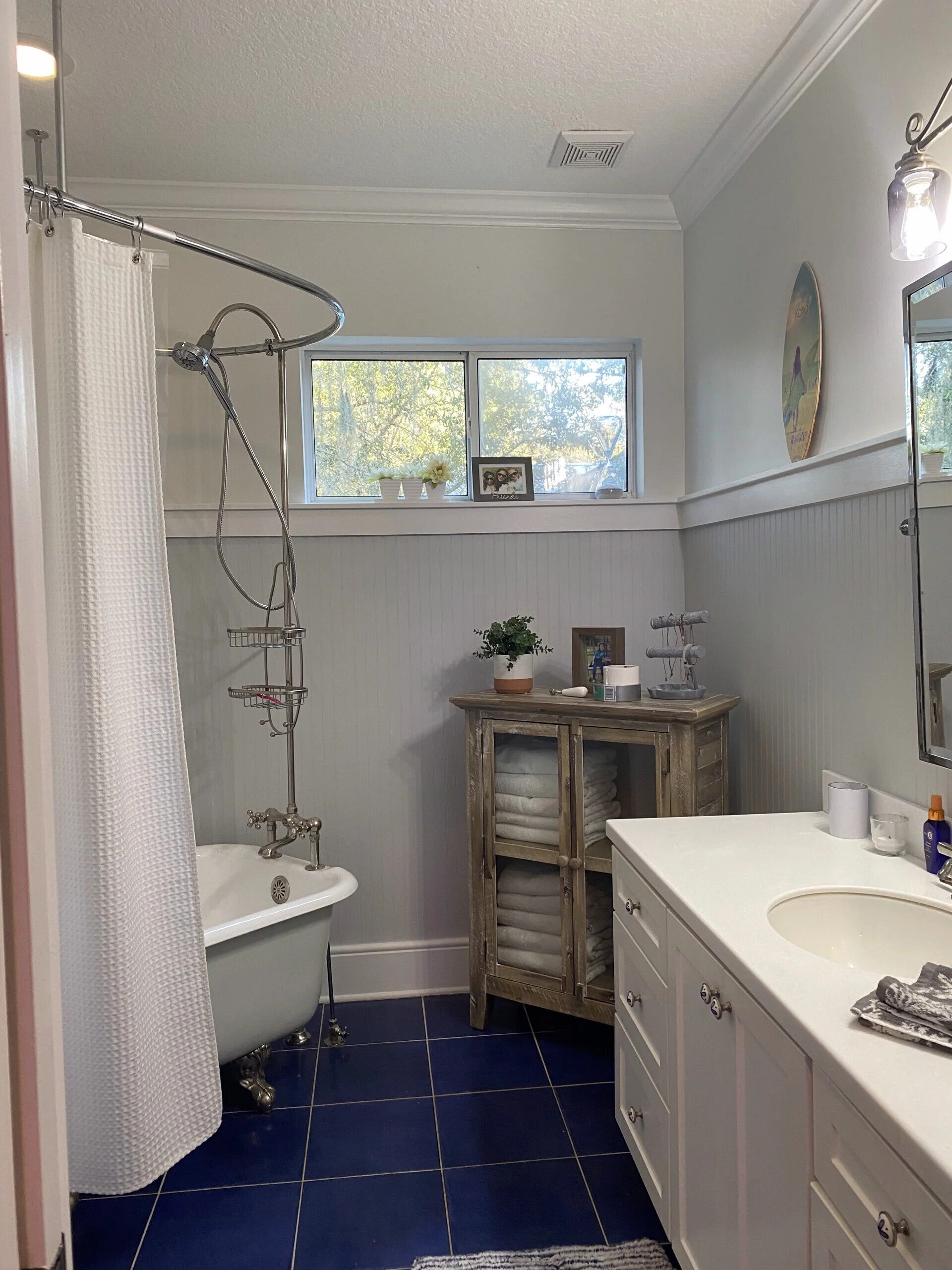 bathroom in jacksonville fl freshly painted by paint it forward llc
