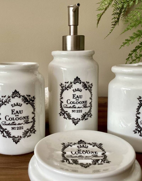 Badkamer set " Paris Eau de Cologne"