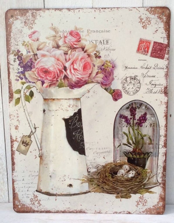 Wanddecoratie" Zomers tafereel"