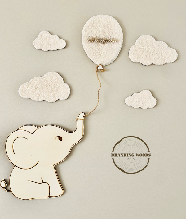 Muurdecoratie olifant