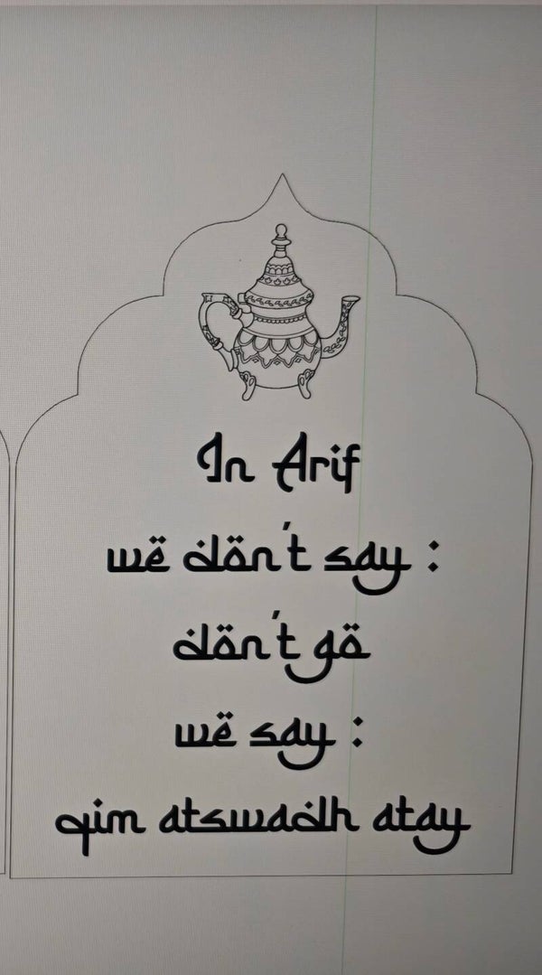 A4 formaat atay bord