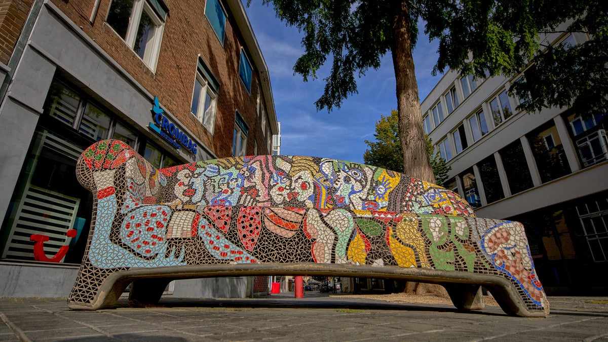 => Limburg | Mozaiek bankjes