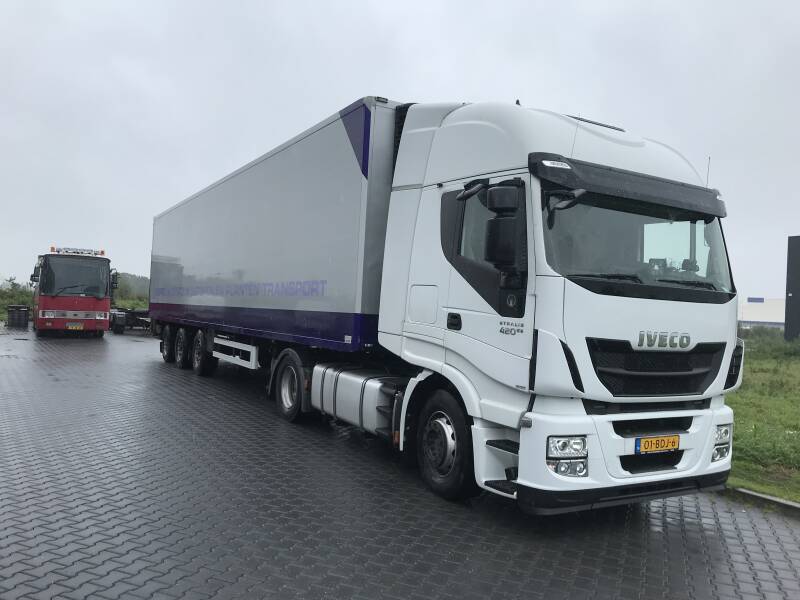 Bloemen transport