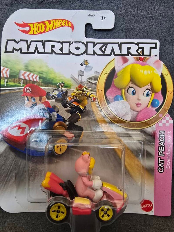 Mariokart "Cat Peach, Standard Kart"