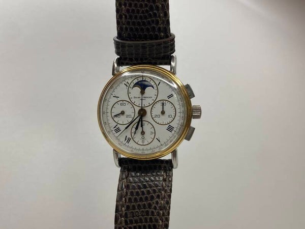 Baume & Mercier Chronographe Phases de Lune Vintage – Calibre Valjoux 88