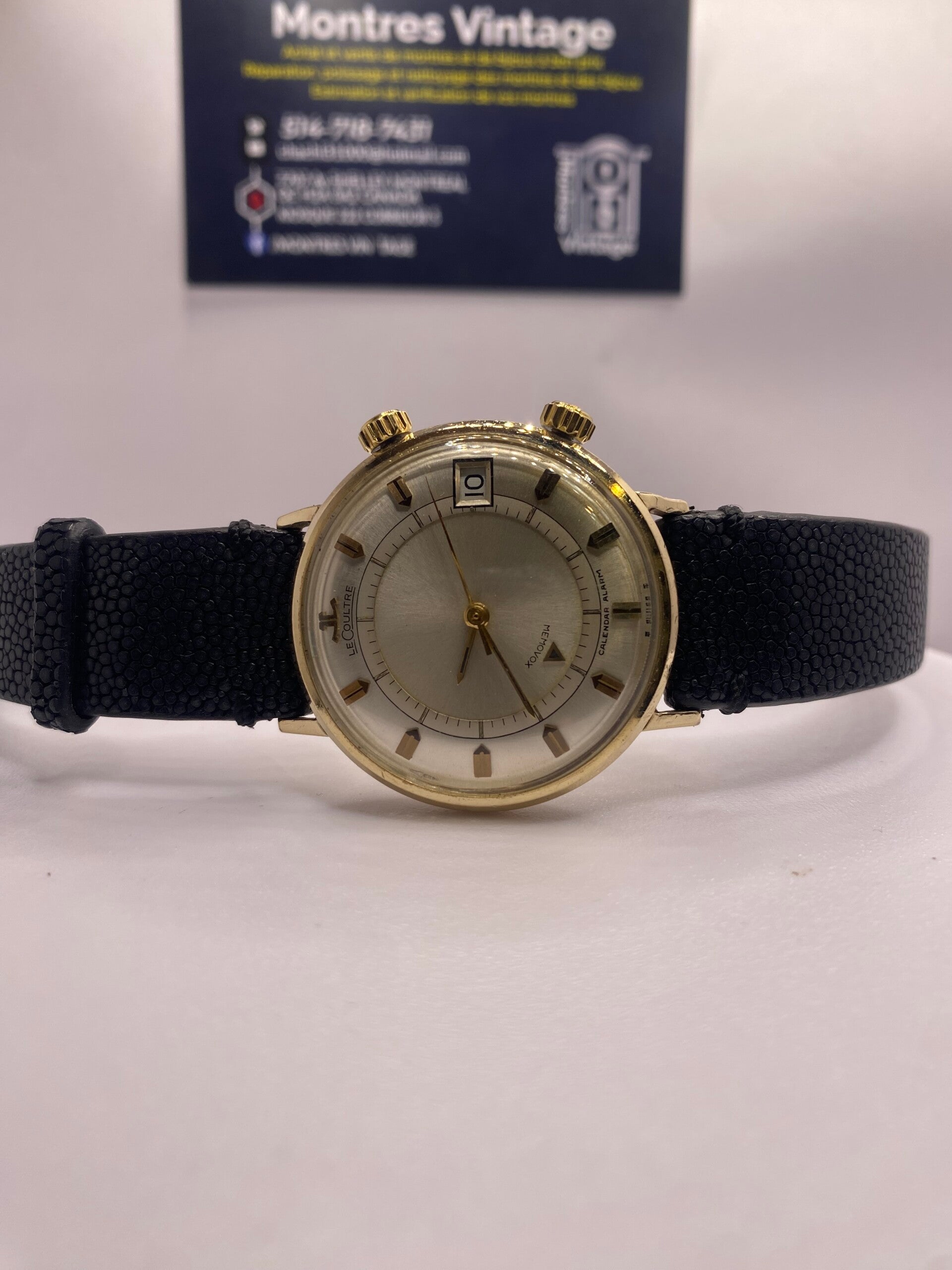 VINTAGE LECOULTRE MEMOVOX