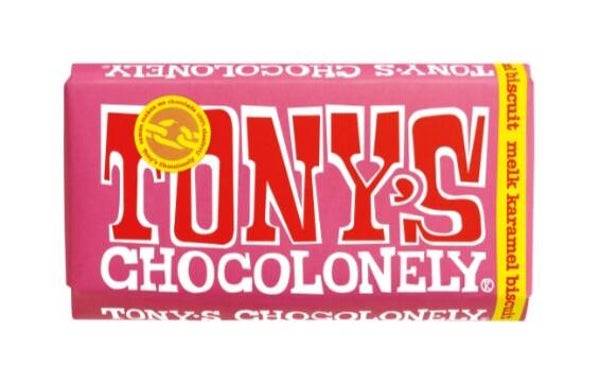 Tony Chocolonely Melk Karamel Biscuit