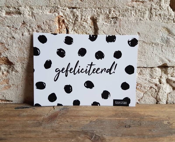 Kaartje-Gefeliciteerd