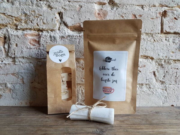 Thee & Noga pakketje voor juf/meester