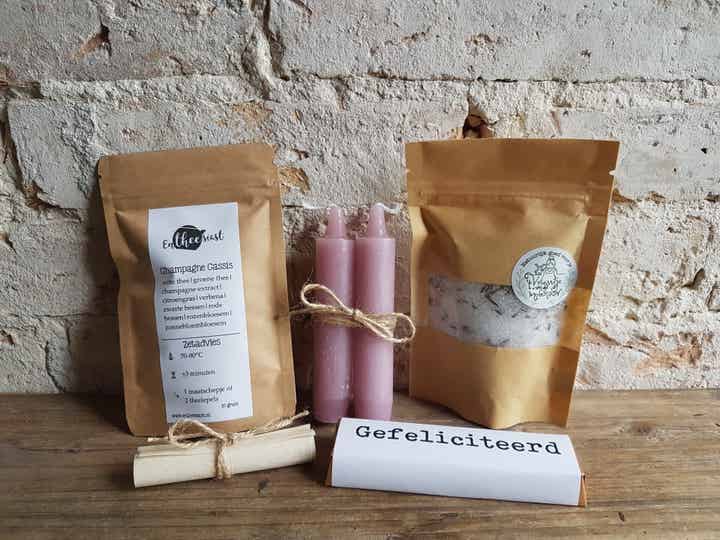 Cadeaupakketje Gefeliciteerd