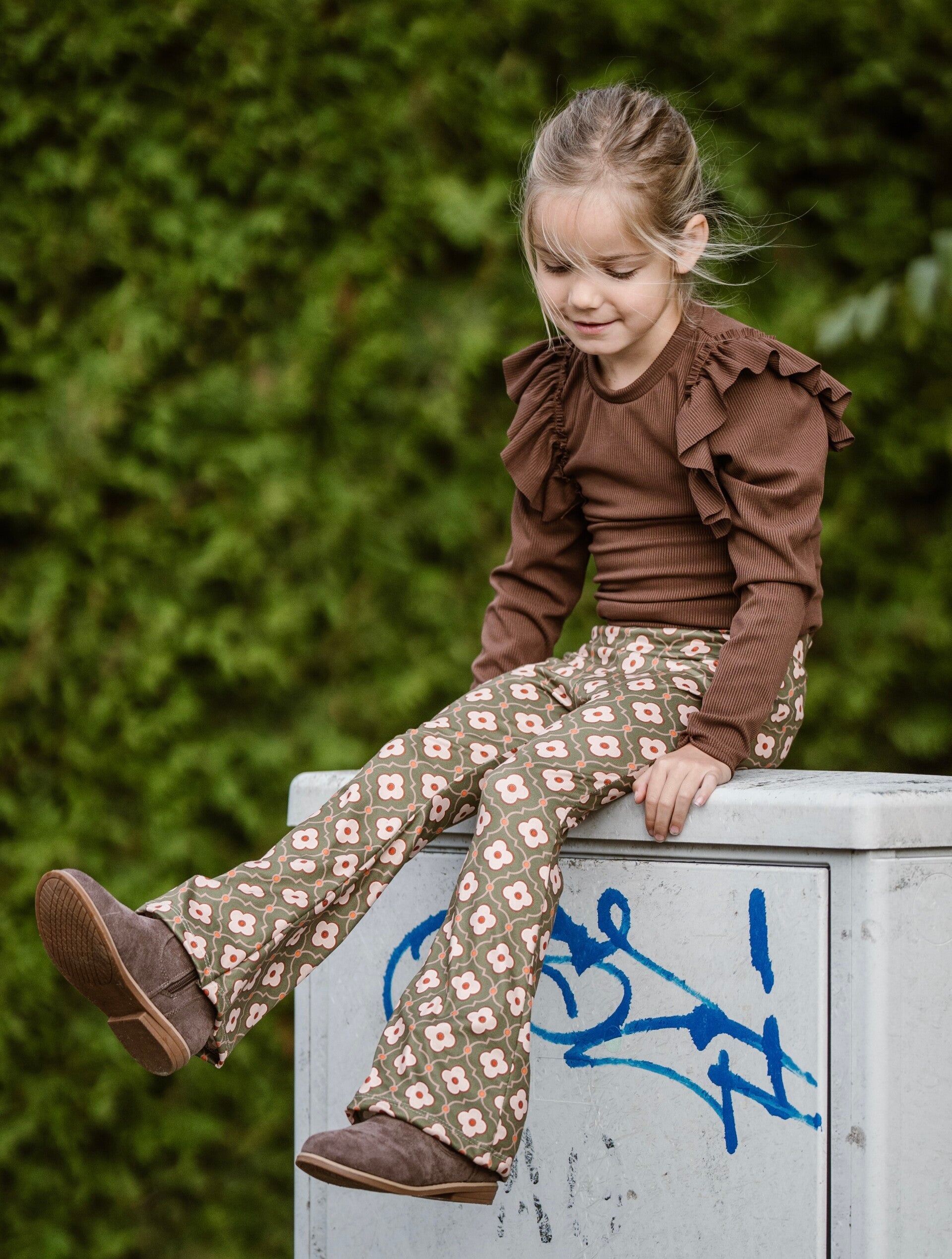 Flared broek Daisy