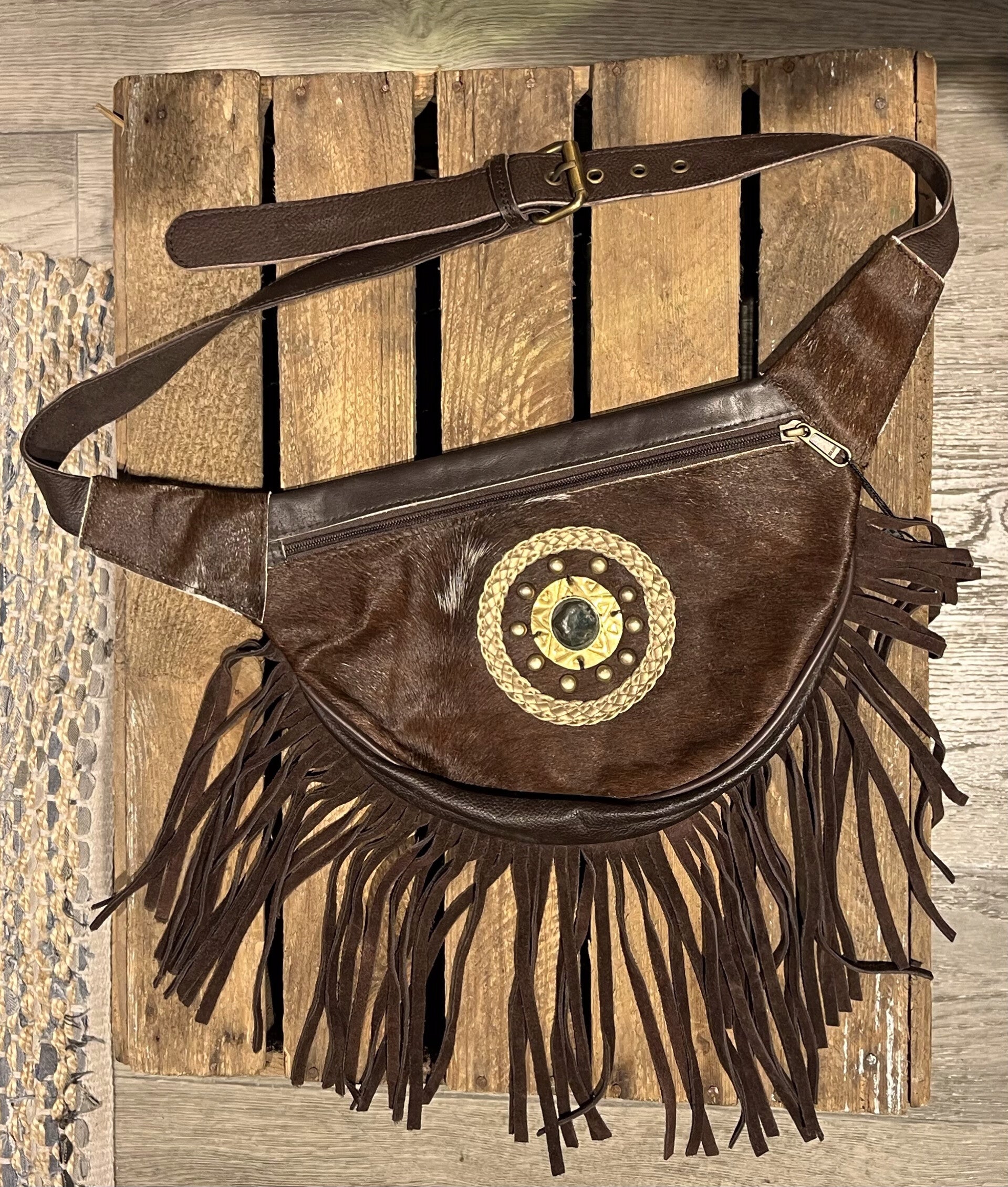 Fringe Heuptas - Bruin