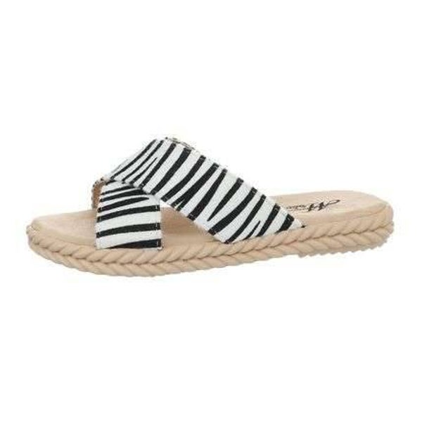 Slippers Zebra print