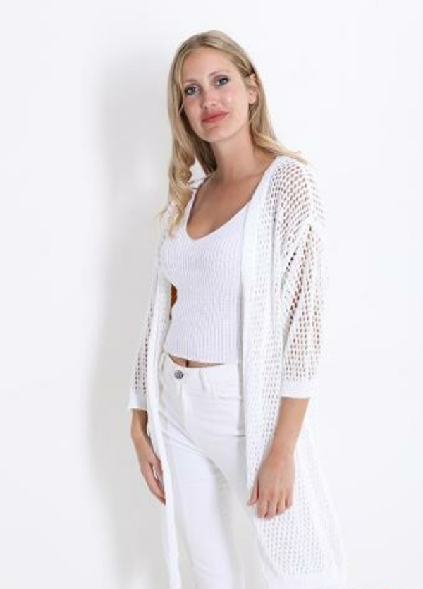 Crochet vest wit