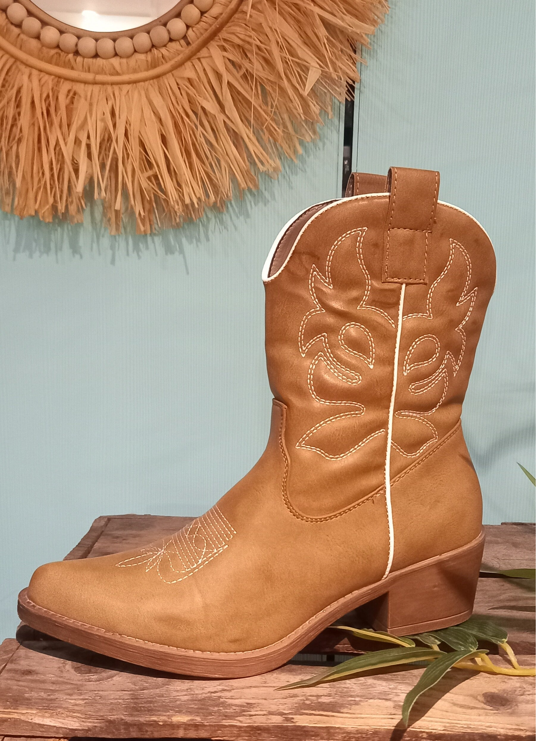 Cowboylaarsjes Yve -camel