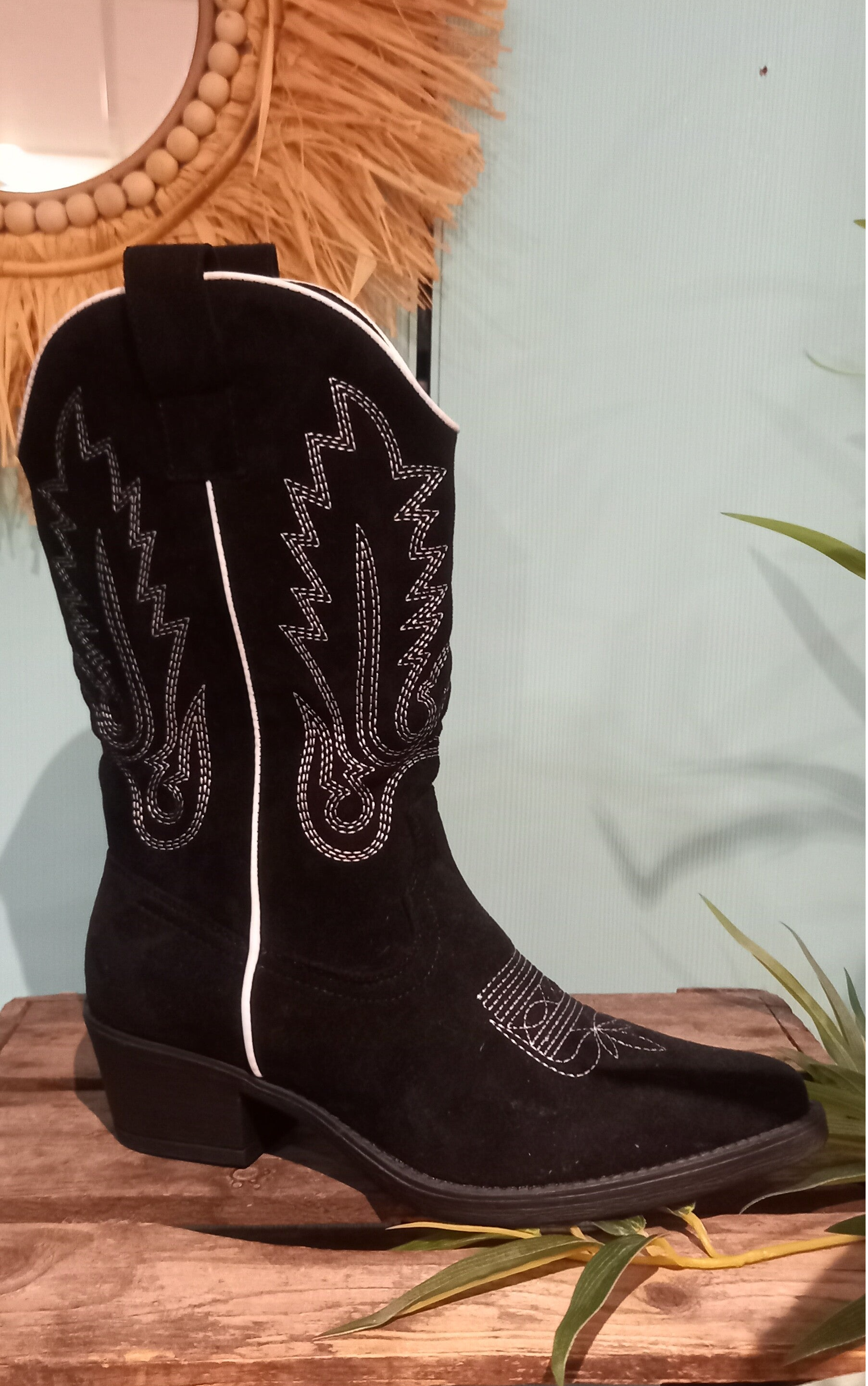 Halfhoge cowboylaars Beau