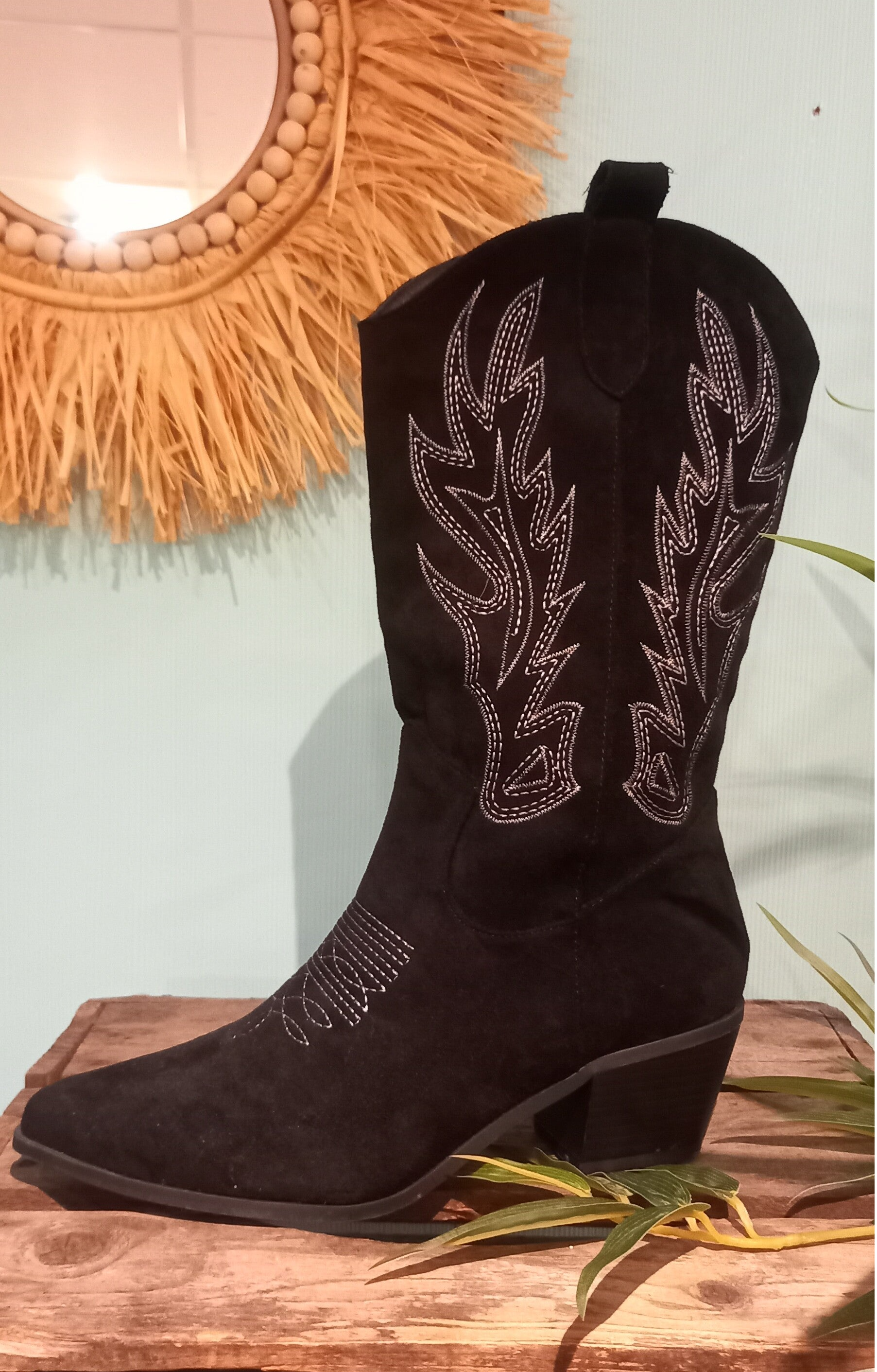 Half hoge Cowboylaars Ann