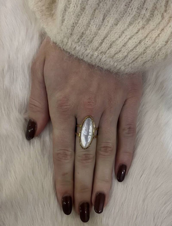 Gouden ring - Halo