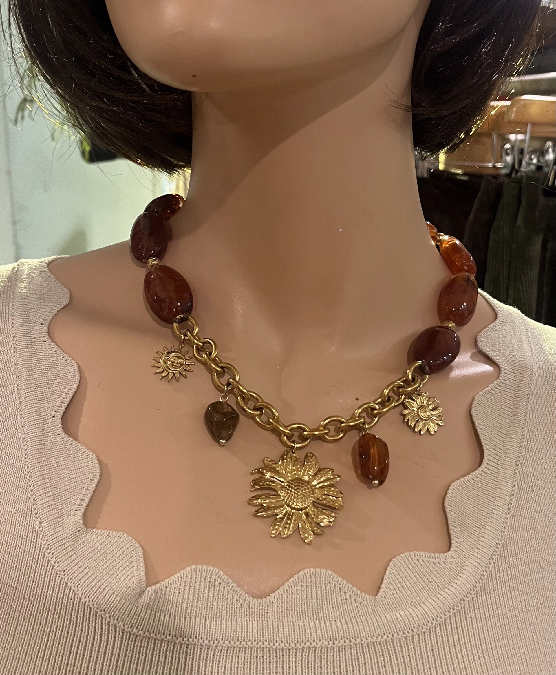 Statement Ketting - Happy