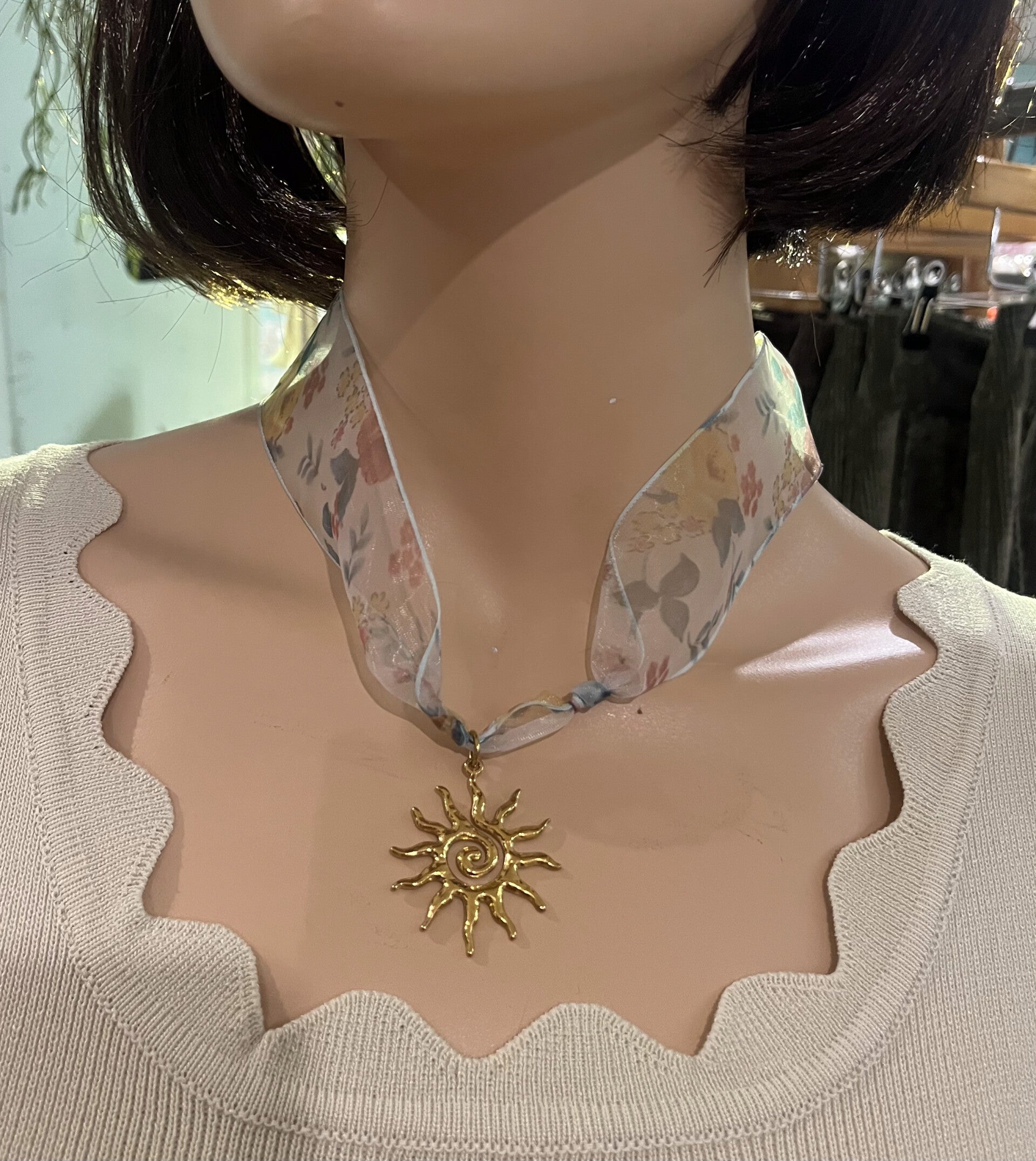 Ribbon Ketting - Sun