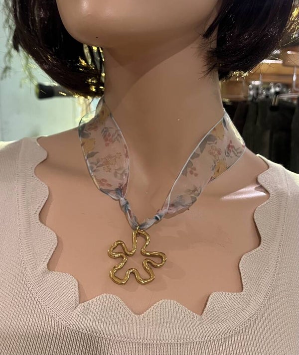 Ribbon Ketting - Mint