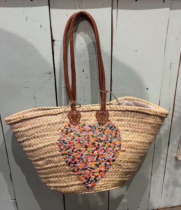 Stro tas - Glitter