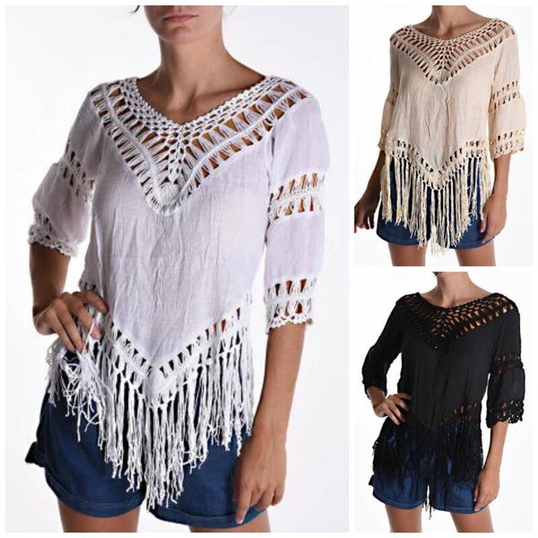 Fringe Cotton Top Juul