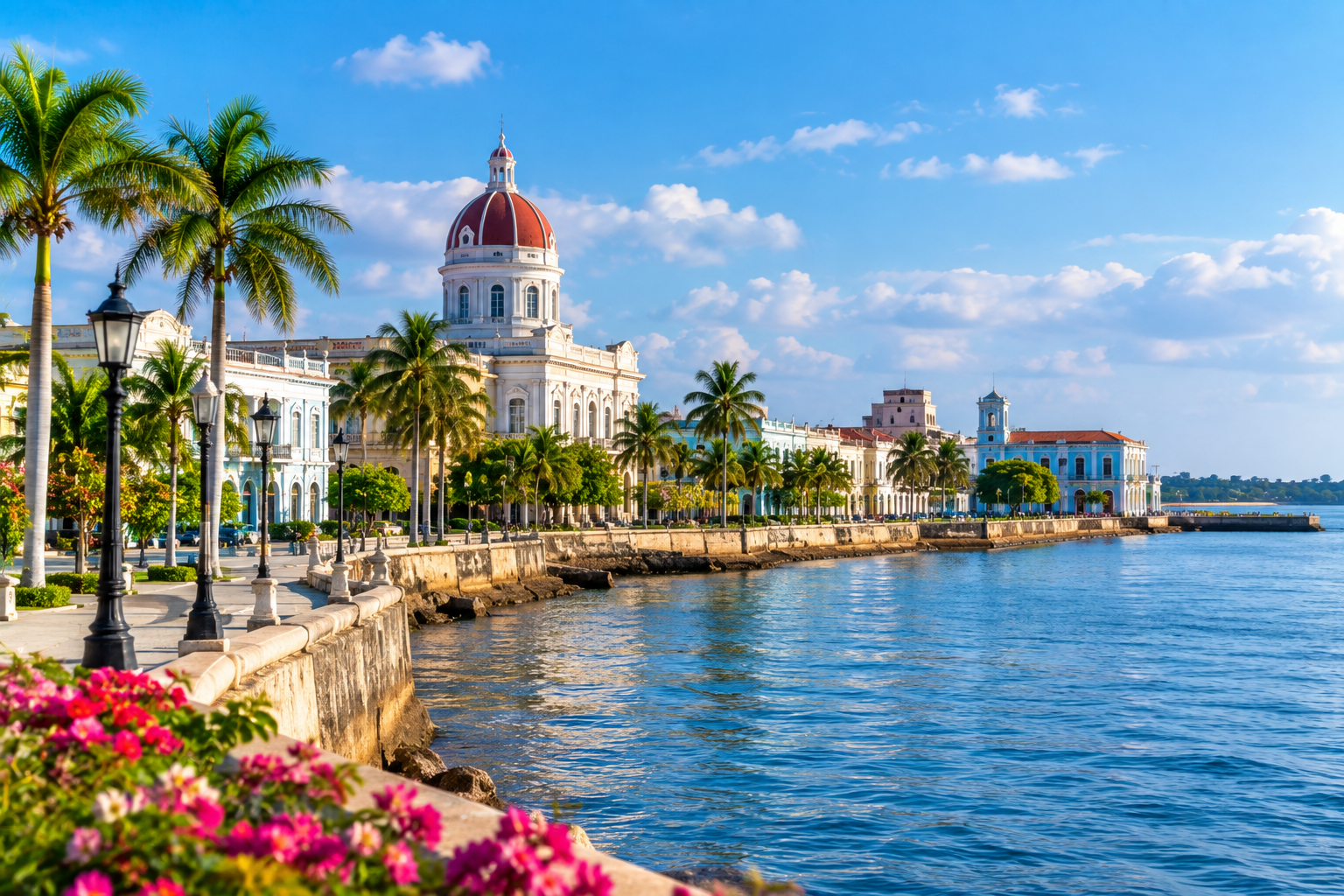 Cienfuegos, Cuba – Ciudad junto a la bahía
