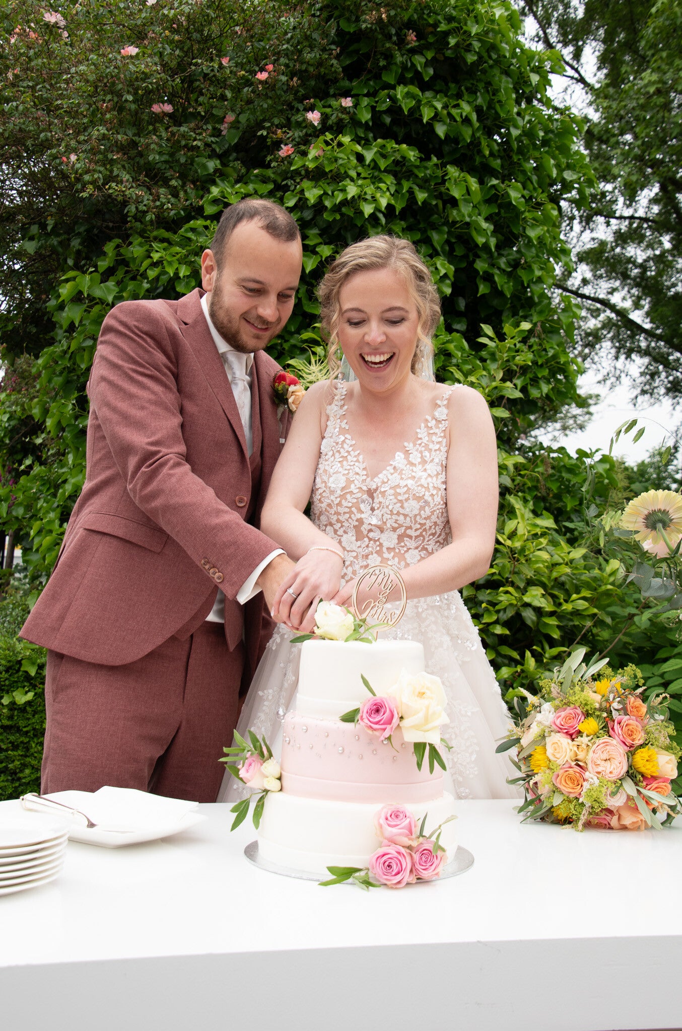 bruidstaart trouwfotografie