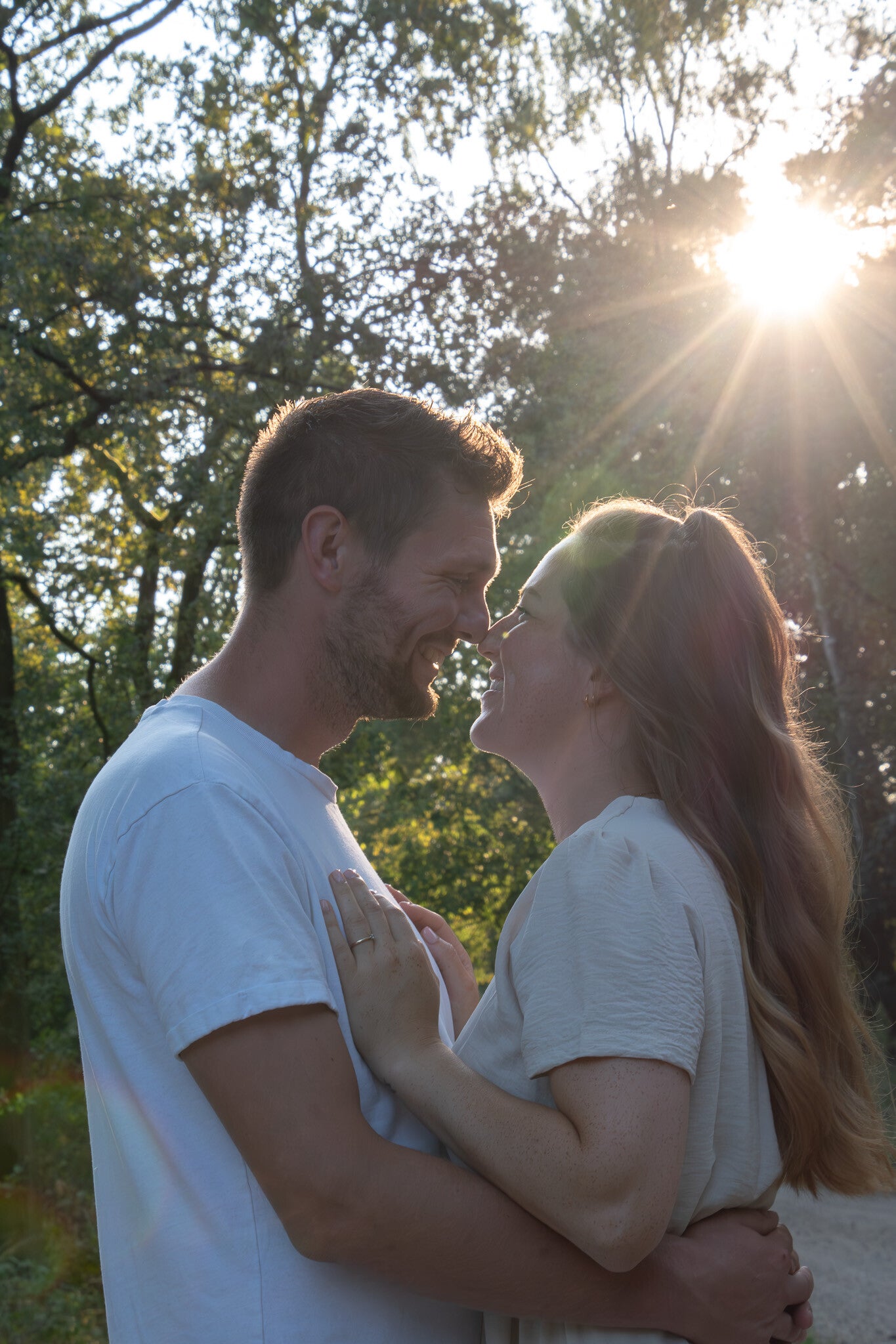 Love shoot goldenhour koppel