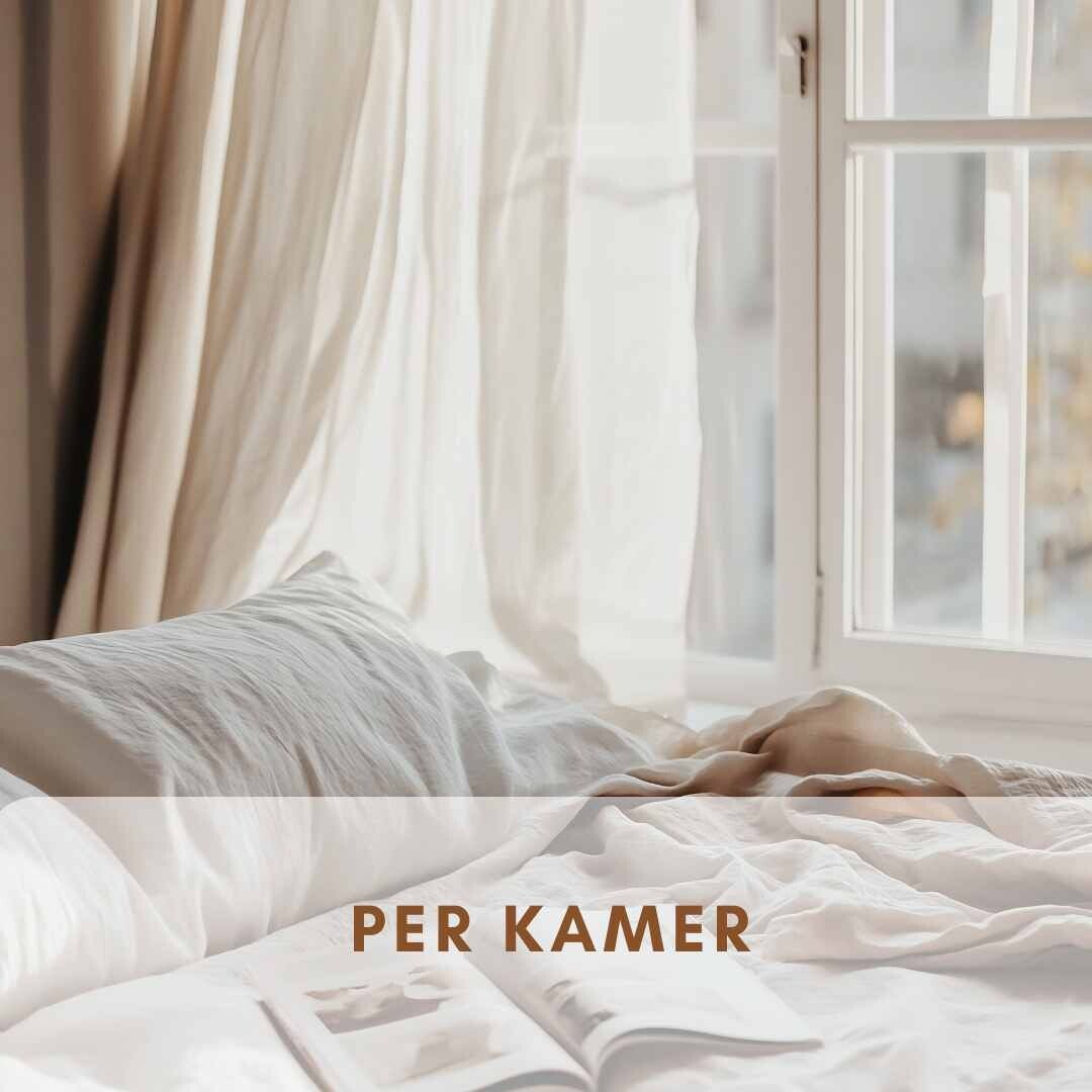 Feng Shui producten per kamer zoals slaapkamer babykamer kinderkamer of woonkamer