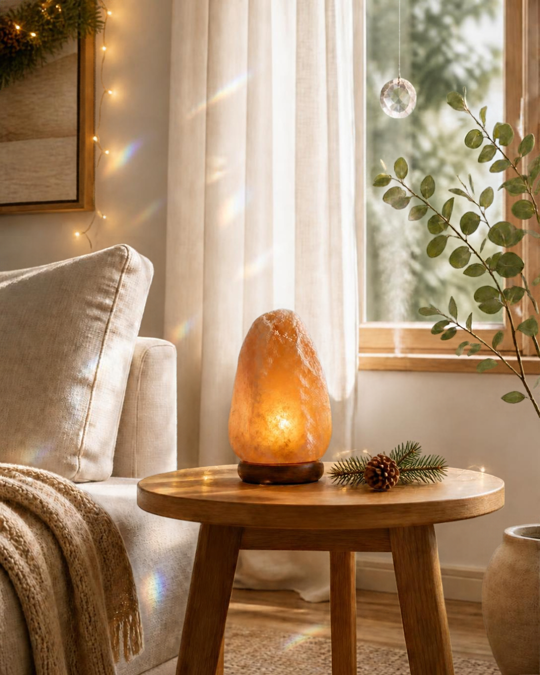 kerstcadeau zoutlamp