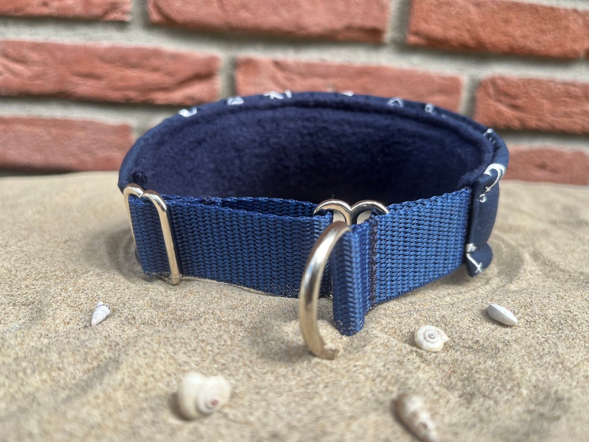 Windhundhalsband Meeresbrise | Zugstopp | Windhundreich