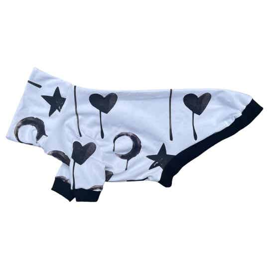 SOFORTKAUF 🖤 Pullover aus Baumwoll-Jersey, Rückenlängen zwischen 30-33 cm