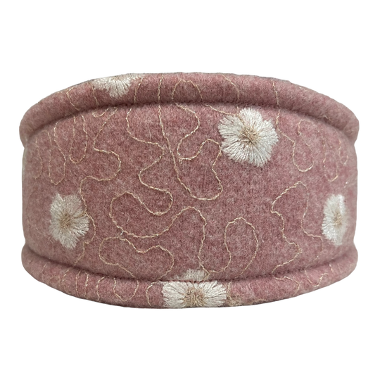 Florales Windhundhalsband | 31-35 cm | Zugstopp