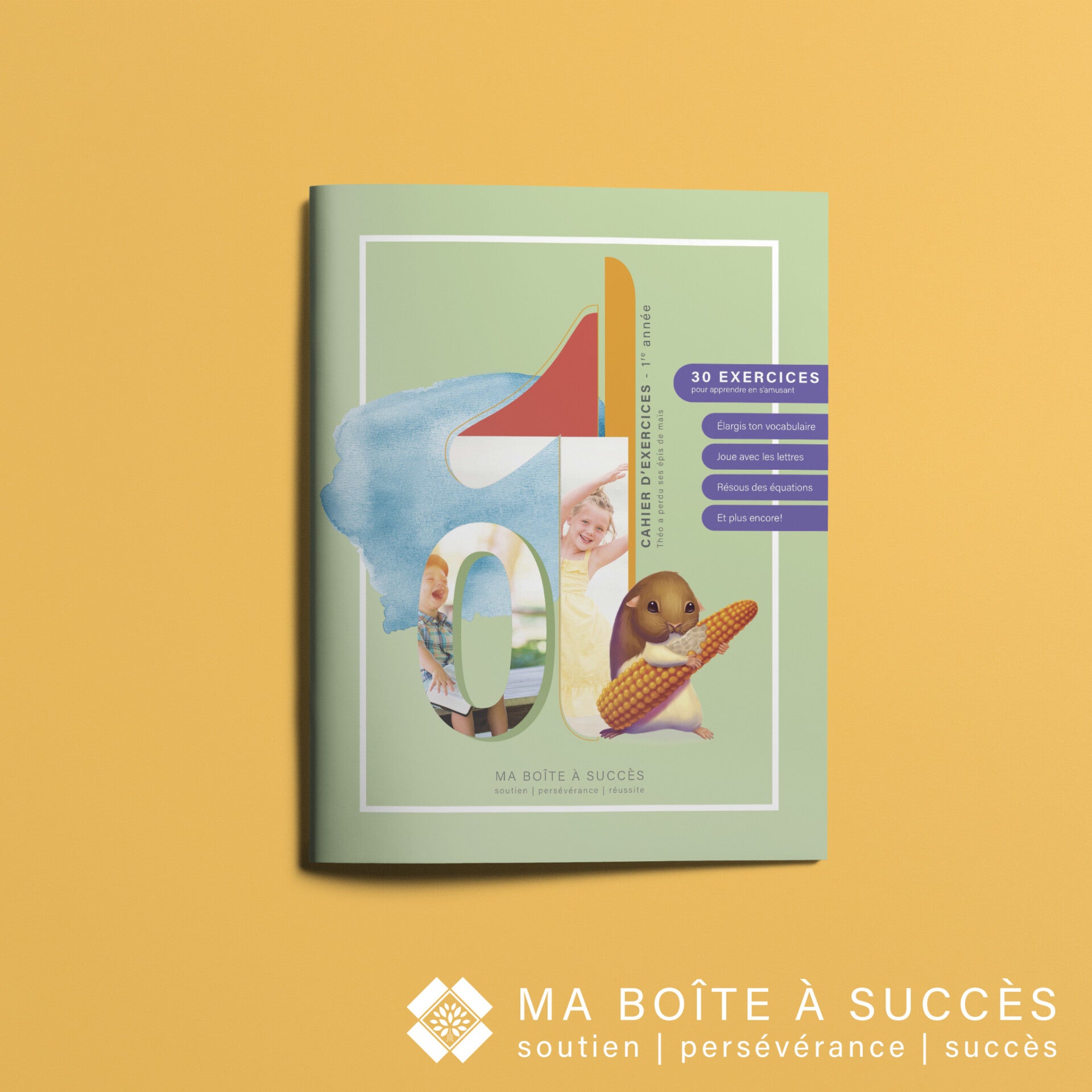 Théo a perdu ses épis de maïs - Cahier d'exercice 1er année