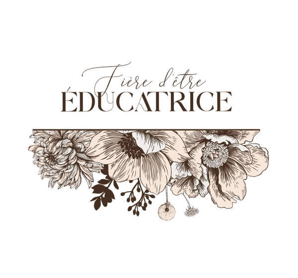 Transfert -Fière d'être design ligné