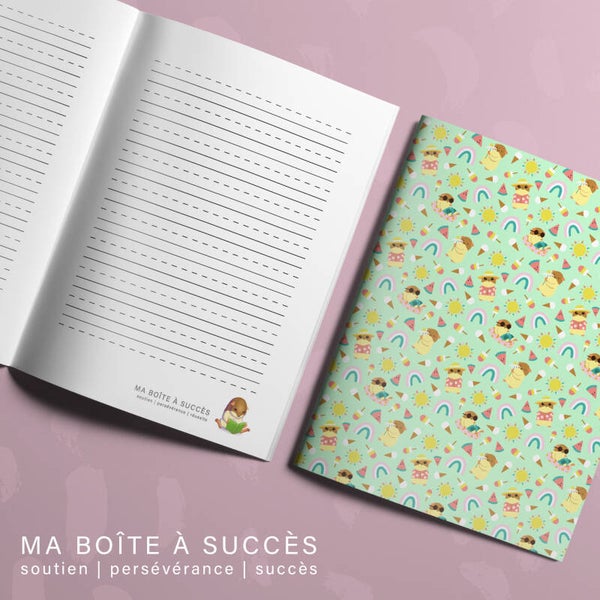 Cahier d'écriture - tracé guidé